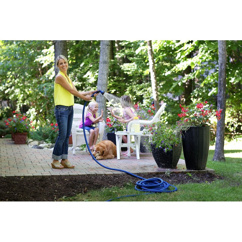 Dramm ColorStorm Premium Rubber Garden Hose, No Kink, Leak Proof