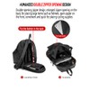 mjmoto Motorcycle Backpack,Reflective Motorcycle Helmet Bag Backpack for Men Women,