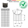 cyclingcolors 10 x spacer sleeves spacers plastic M8 screw round