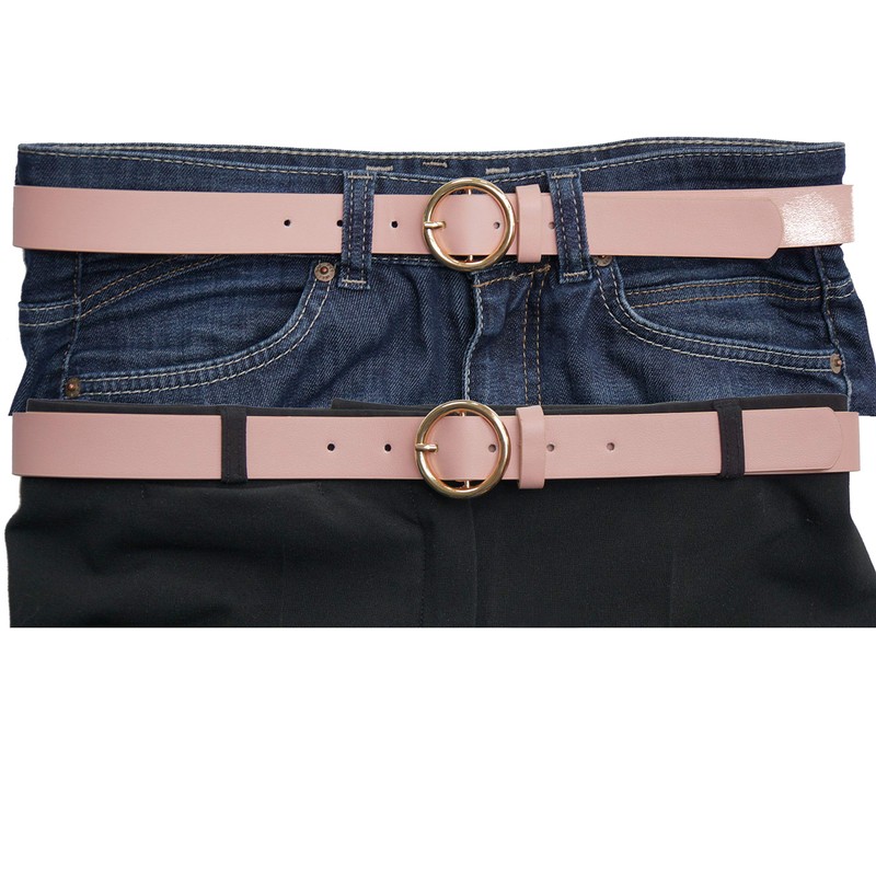 EANAGO Vegan Belt for Women - Modern Women's Belt with
