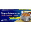 Reynolds Slow Cooker Liners, Regular, 4 Count. (Pack of 10)