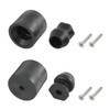 RADHLBNIU Trailer Door Holder Kit Low Profile Rubber Door Holder