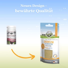 Bellfor Immune Powder for Puppies 50g, to strengthen the immune system in young dogs. Dietary supplement with propolis to support the immune system in puppies and junior dogs.