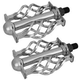 Fenix Twisted Lowrider Cage Bike Pedals, Various Colors & Axle Sizes