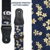 Nefelibata Japanese Cotton Guitar Strap for Acoustic Guitar, Ukulele, Free