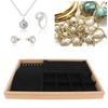 Jewelry Drawer Insert Multipurpose Triple Use Jewelry Display Tray for