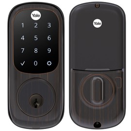 Yale Assure Lock Deadbolt, Oil Rubbed Bronze Digital Touchscreen Non-Connected Keypad with Backup Key for Front or Back Entry Door, ‎YRD226-NR-0BP