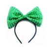ZCYYYS St. Patrick's Day Bow Headband with Sash for Women