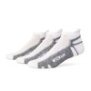 Wigwam Unisex Thunder Low 3-Pack, White/Grey, X-Large
