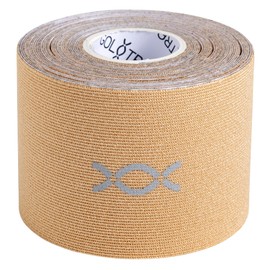 Asahi Golf GT-2312 Kinesiology Tape 2022 1.6 ft (5 m) Pre-Cut Roll Type, Beige (BE)
