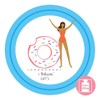 Intex – Inflatable Wheel with form of Donuts, 107 x 99 cm (59265np)
