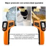 Termometro Digital Infrarrojo Ambiental Industrial -50-400°c
