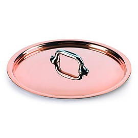 Mauviel Made In France M'Heritage Copper 150s 7-Inch Lid with Cast Stainless Steel Handle