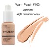 PHOERA® Soft Matte Full Coverage Liquid Foundation Concealer Longlasting Makeup