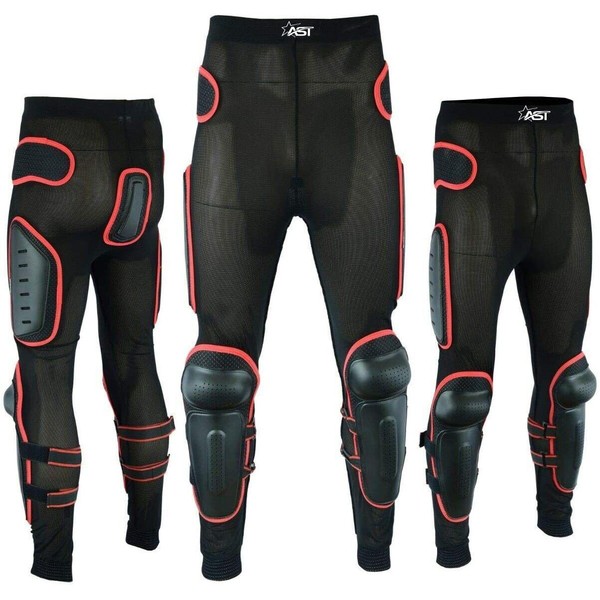 STAR AST Motorcycle Protector Trouser Safe & Soft Stylish Motorcycle Riding & Cycling Comfortable Protective Trousers Red