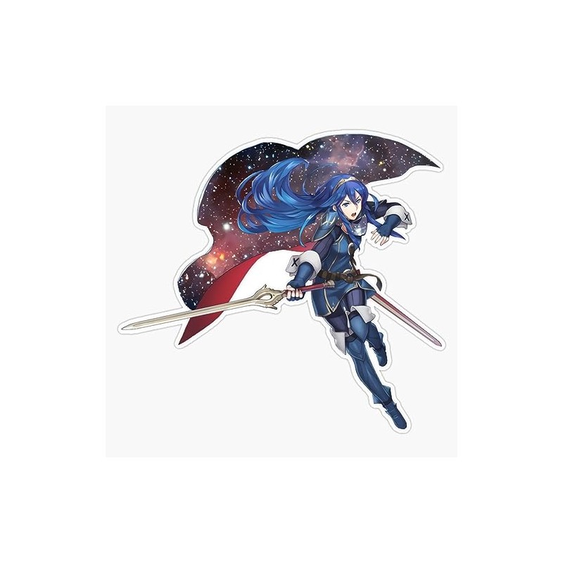 Lucina (Fire Emblem Awakening) - Space Aesthetic Sticker Bumper Sticker