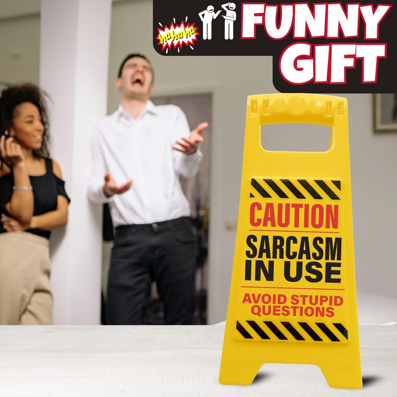 Boxer Gifts Sarcasm in Use Novelty Desk Sign - Funny