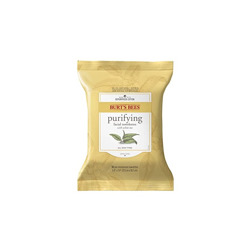Facial Cleansing Towelettes - White Tea Extract