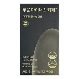 푸응 마이너스 카페 3g x 10포 Poong Minus Cafe 3g x 10 Packs