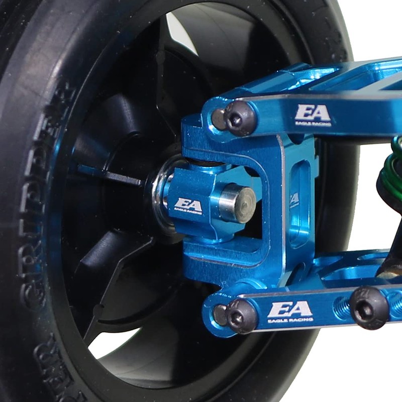 AL Front Upright : For Tamiya DT-03 [Eagle Model] [#DT-03-01P1U]