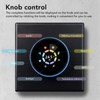 Smart Thermostat Black App Remote Control Timing Energy Saving High