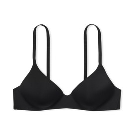 Victoria's Secret Lightly Lined Wireless T Shirt Bra, Smoothing, Adjustable Straps, Bras for Women, Black (34DDD)