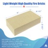 Protalwell Fire Bricks, Size 9″ x 4-1/2″ x 2-1/2″, 6-Pack,