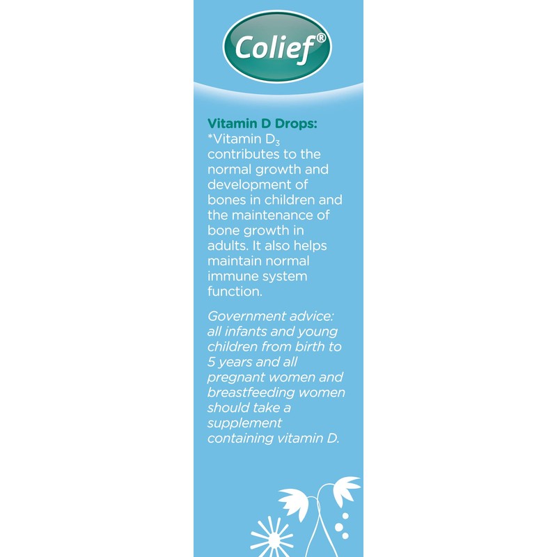 Colief Vitamin D3 Drops | The Sunshine Vitamin for Immune