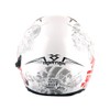 1Storm Motorcycle Open Face Fiber Glass Dual Visor Helmet Scooter
