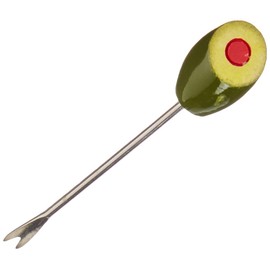 Faringdon 17841078 Swift Olive Forks, Set of 4,Green, Silver