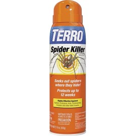 TERRO T2302-6 Spider Killer Aerosol Spray - 16oz