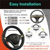 PINCTROT Steering Wheel Cover Great Grip with 3D Honeycomb Anti-Slip