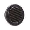 Steering Wheel Horn Button 50mm Diameter Carbon Fiber Universal for