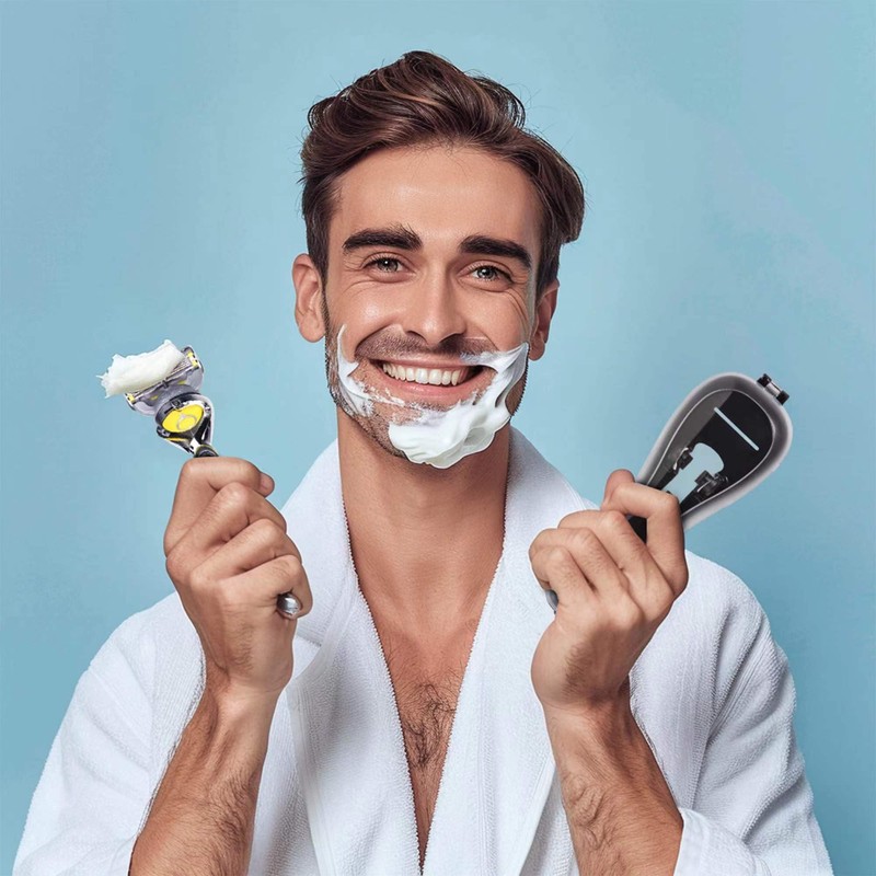 Nincha Manual Razor Travel Case Portable Plastic Manual Razor Trimmer