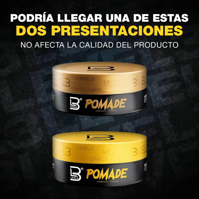 Pomada Para Cabello L3 Level 3 Fijación Máximo Brillo 150ml