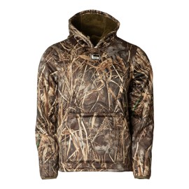Banded Fanatech Softshell Hoodie, Wind & Water Resistant, Sizes S–3XL (US, Alpha, Large, Regular, Regular, Realtree Max-7)
