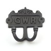 Ironmongery World Cast Iron Vintage Old Victorian Style Double Coat