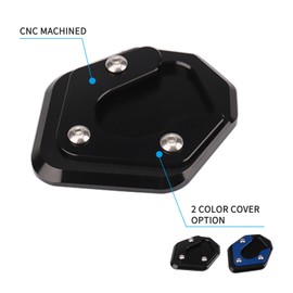 Motorcycle Kickstand Foot Side Stand Extension Pad Support Plate Replacement for CFMOTO 800MT