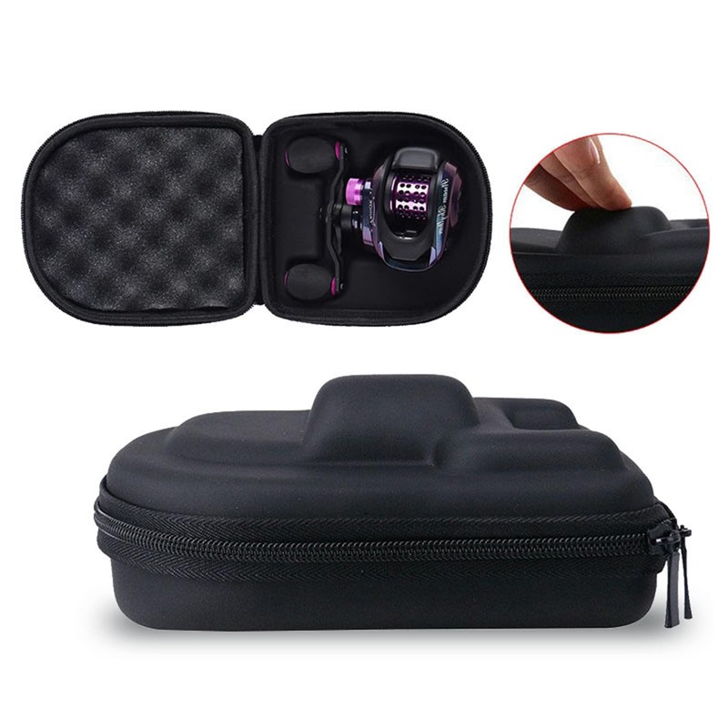 FOUMESU Baitcaster Hard Case - EVA Shell with Custom Fit