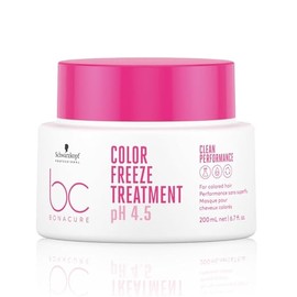 BONACURE Color Freeze Mascarilla pH 4.5, Cabello Teñido, Vegana 200 ml | Tratamiento cremoso que repara el cabello coloreado en profundidad. Devuelve el pH y sella el color duradero.