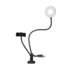 Myway 2-in-1 Video Streaming LED Ring Light, Smartphone Stand, USB