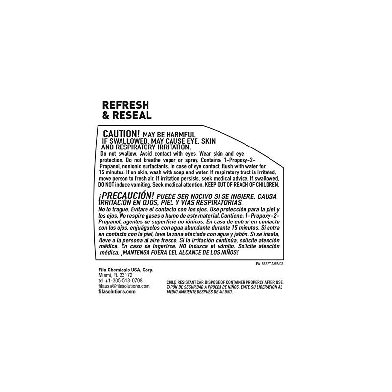 FILA Surface Care Solutions REFRESH & RESEAL Countertop Sealer, Marble