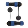 2Pcs SD16 IP68 Waterproof Aviation Connector SD16 Female Plug Male