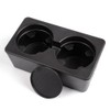 G-PLUS Floor Mounted Console Dual Cup Holder Insert Compatible with