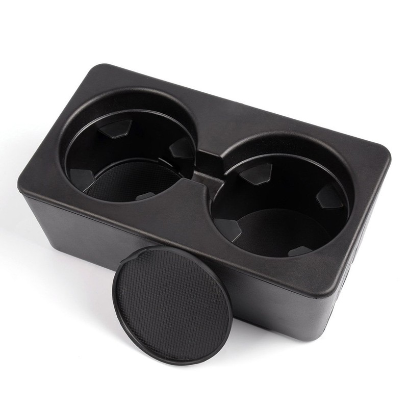 G-PLUS Floor Mounted Console Dual Cup Holder Insert Compatible with