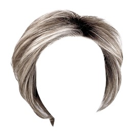 GABOR Keep It Classy Chic Layered Short Cut Wig by Hairuwear, Average Cap - GF51-61 Iced Granita
