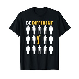 Funny Be Different Trombone Player T-Shirt