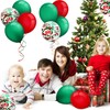 50 Pcs Christmas Balloons Set Confetti Balloons Latex Balloons 12