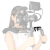 NICEYRIG 15mm Double Hole Rod Clamp with ARRI Standard Rosette
