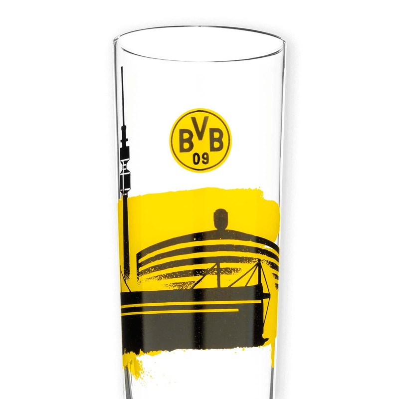 Borussia Dortmund BVB Pilsglas Skyline 0.3 L